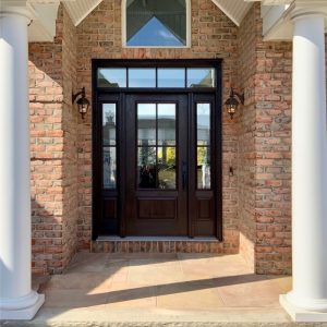 Fiberglass Entry Doors with Transoms
