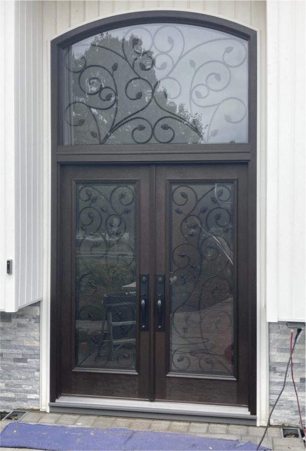 Fiberglass Entry Doors with Transoms