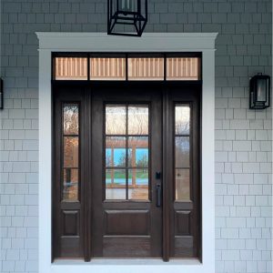 Fiberglass Entry Doors with Transoms