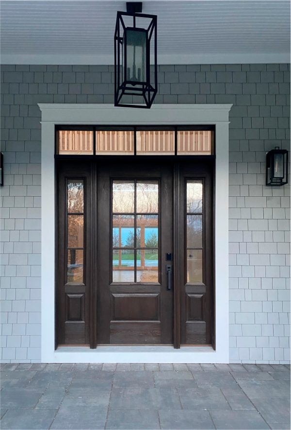 Fiberglass Entry Doors with Transoms
