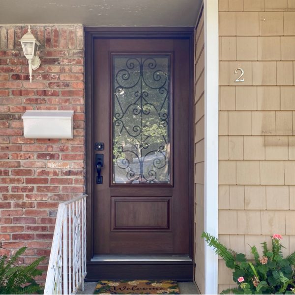 Fiberglass Entry, Single Doors