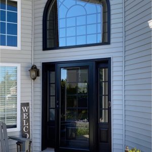 Fiberglass Entry Doors with Transoms