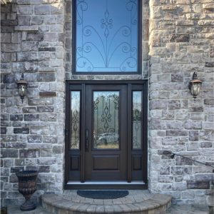 Fiberglass Entry Doors with Transoms
