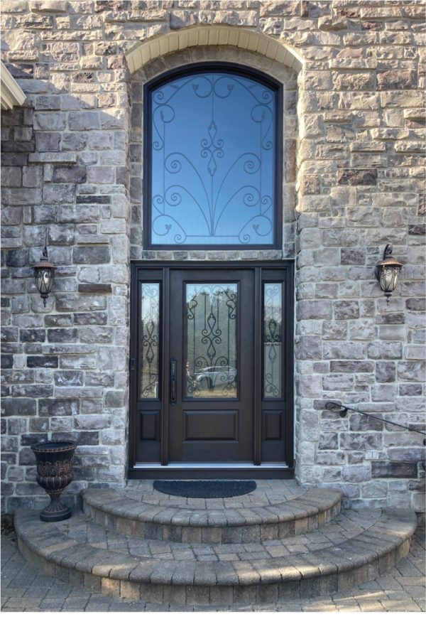 Fiberglass Entry Doors with Transoms