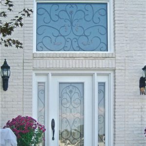 Fiberglass Entry Doors with Transoms