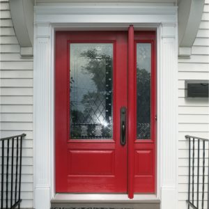 Fiberglass Entry Doors  with one side panel