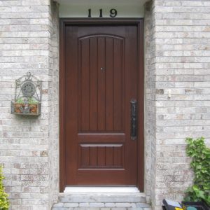 Fiberglass Entry, Single Doors