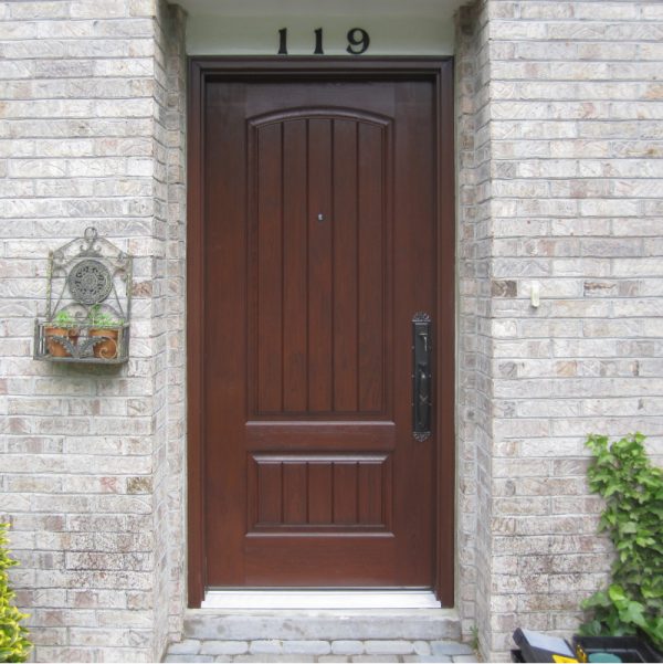 Fiberglass Entry, Single Doors