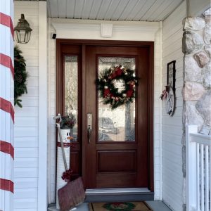 Fiberglass Entry Doors  with one side panel