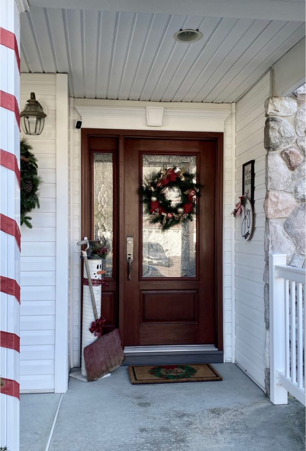 Fiberglass Entry Doors  with one side panel