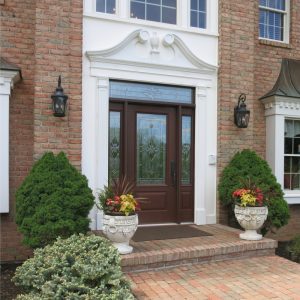 Fiberglass Entry Doors with Transoms
