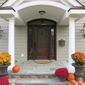 Fiberglass Entry Doors with Transoms