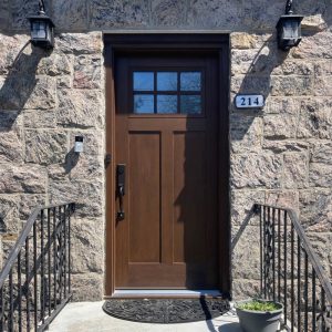 Fiberglass Entry, Single Doors