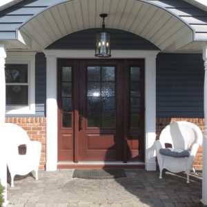 Fiberglass Entry Doors with two side panels
