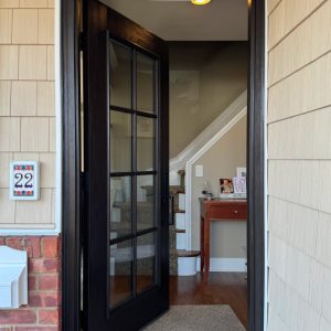 Fiberglass Entry, Single Doors