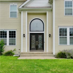 Fiberglass Entry Doors with double doors
