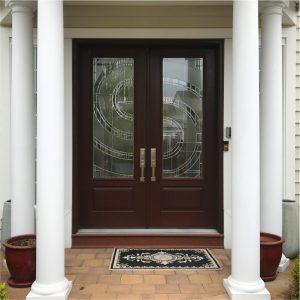 Fiberglass Entry, Eight ft Tall Doors
