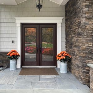 Fiberglass Entry Doors with double doors