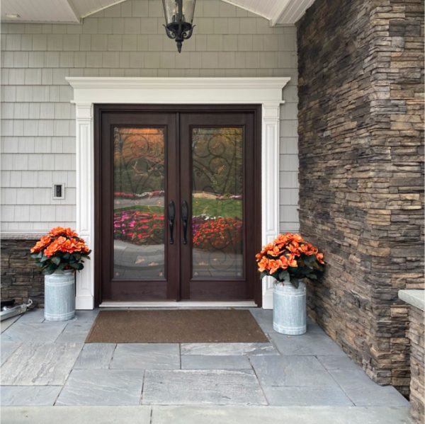 Fiberglass Entry Doors with double doors