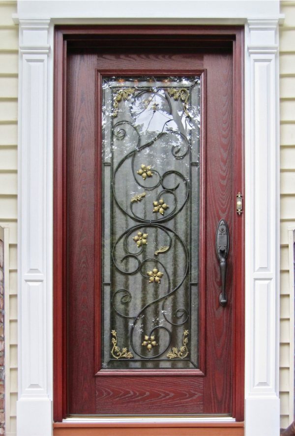 Fiberglass Entry, Single Doors