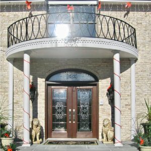 Fiberglass Entry Doors with double doors