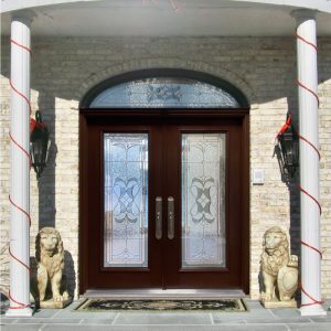 Fiberglass Entry Doors with double doors