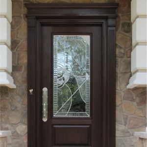 Fiberglass Entry, Single Doors