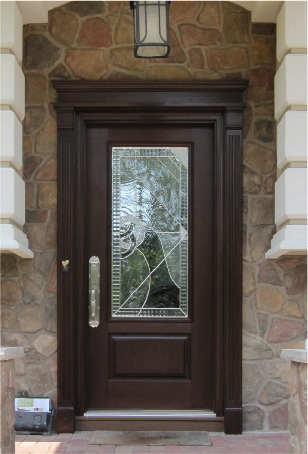 Fiberglass Entry, Single Doors