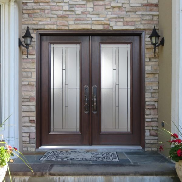 Fiberglass Entry Doors with double doors