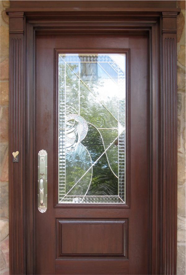 Fiberglass Entry, Single Doors