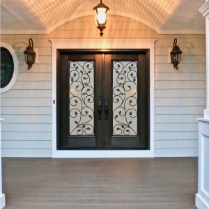 Fiberglass Entry Doors with double doors
