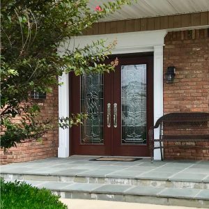 Fiberglass Entry Doors with double doors