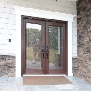 Fiberglass Entry Doors with double doors