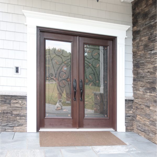 Fiberglass Entry Doors with double doors