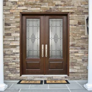 Fiberglass Entry, Eight ft Tall Doors