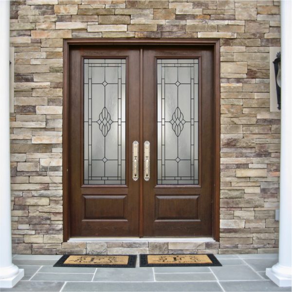 Fiberglass Entry, Eight ft Tall Doors