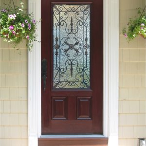 Fiberglass Entry, Single Doors