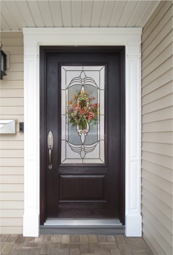 Fiberglass Entry, Single Doors