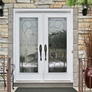 Fiberglass Entry Doors with double doors