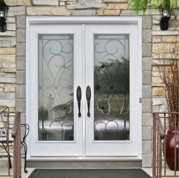 Fiberglass Entry Doors with double doors
