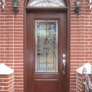 Fiberglass Entry, Single Doors