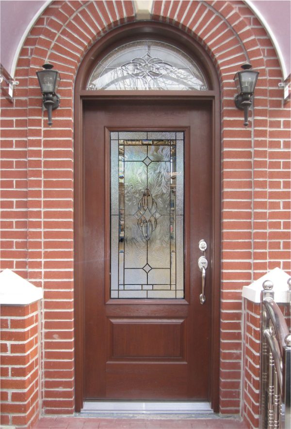 Fiberglass Entry, Single Doors