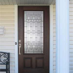 Fiberglass Entry, Single Doors