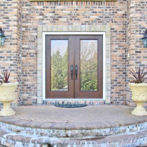 Fiberglass Entry Doors with double doors