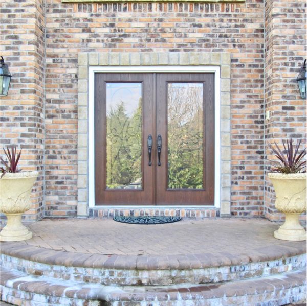 Fiberglass Entry Doors with double doors
