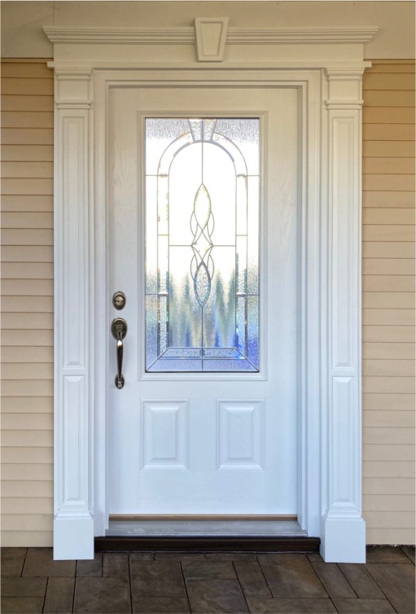 Fiberglass Entry, Single Doors
