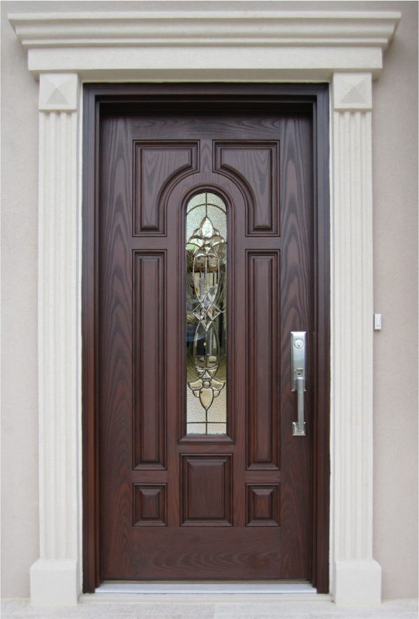 Fiberglass Entry, Single Doors
