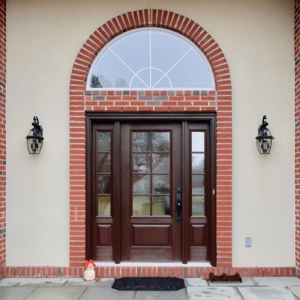 Fiberglass Entry Doors with two side panels