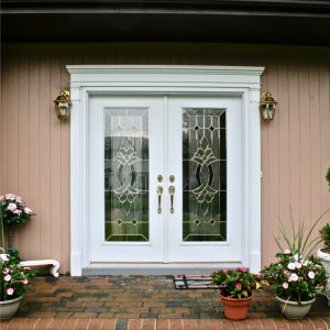 Fiberglass Entry Doors with double doors