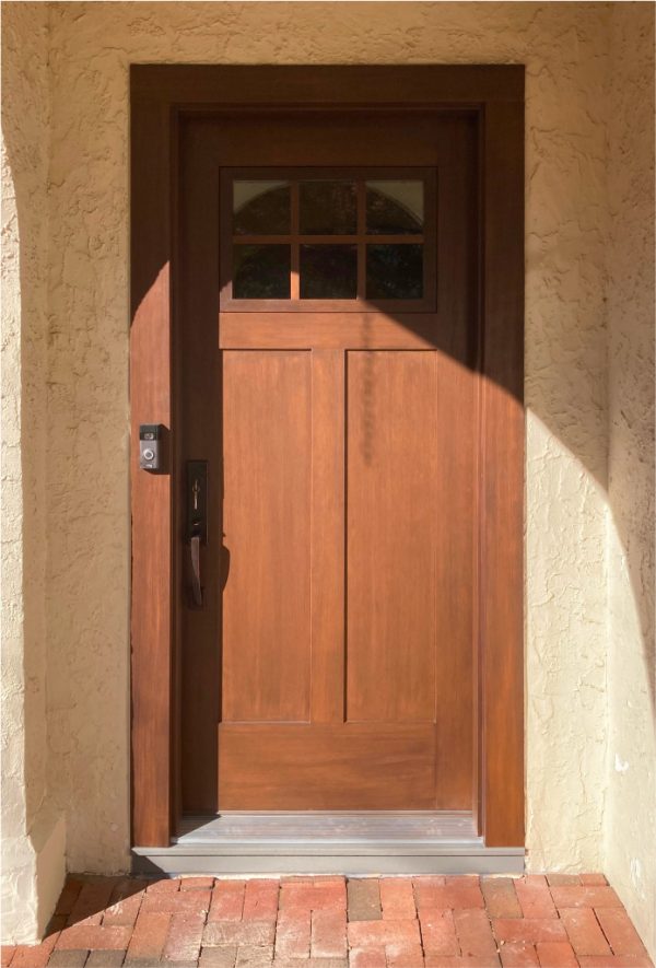 Fiberglass Entry, Single Doors